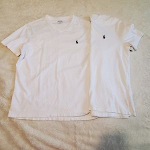 Polo Ralph Lauren V neck shirts